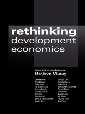 cover image of Rethinking Development Economics